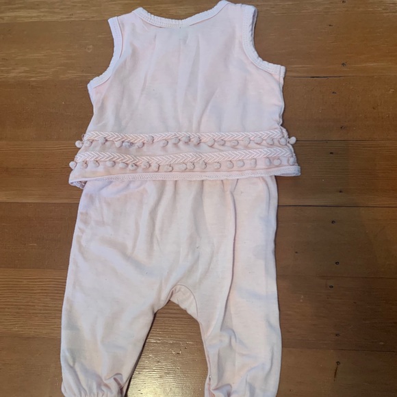7 for all mankind baby girl romper jumpsuit 3-6m - Picture 3 of 5